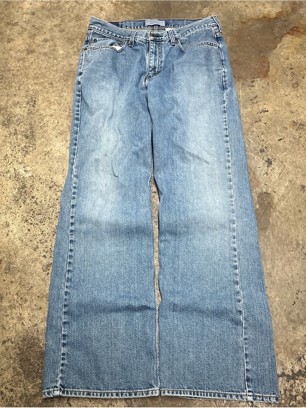 Y2K Levi’s Bootcut Jeans Men’s 34 x 34 Light Wash Streetwear Grunge Western 00s